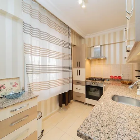 Apartman Refreshing Flat With Backyard 600 M To Duden Waterfalls Antalya